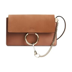 Chloe - Faye Shoulder Bag -Muted Brown